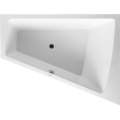 Duravit Paiova Kunststof bad acryl afgeschuind rechts - 170x130x46cm - zonder poten - glans wit