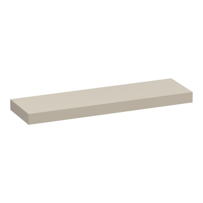BRAUER Creek topblad vrijhangend - 160x50x10cm - mat beige