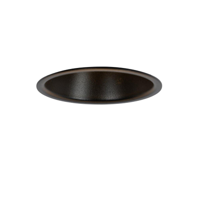 QAZQA Dept Spot encastré - 8.8x8.8x9.2cm - dimmable - IP44 - noir mat
