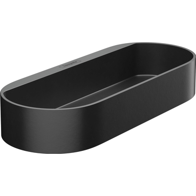 Hansgrohe Wallstoris Opbergbakje - 25x3.9x10cm - mat zwart