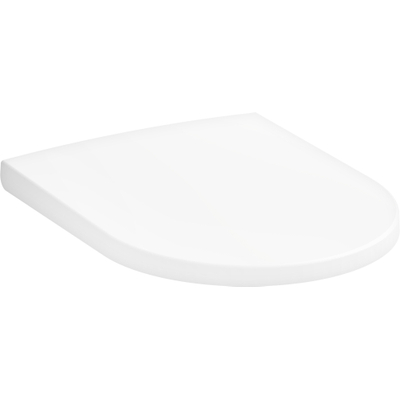 Hansgrohe EluPura Original S toiletzitting - 36.5x44cm - rond - softclose - quick release - wit