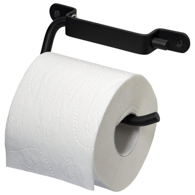 Haceka Ixi Porte-papier toilette sans couvercle inox Noir mat