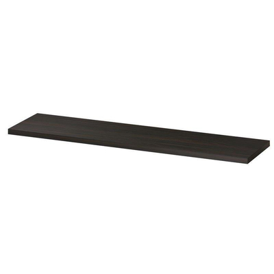 INK Topdeck Wastafelblad - 180x45x3.5cm - tbv onderkast - MFC - Intens eiken
