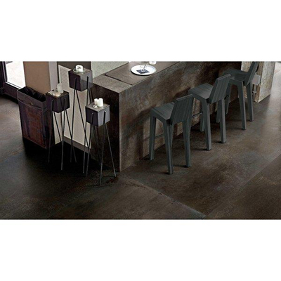 SAMPLE Floorgres Flowtech Carreau de sol et de mur 120x120cm 6mm rectifié R9 porcellanato Bronze