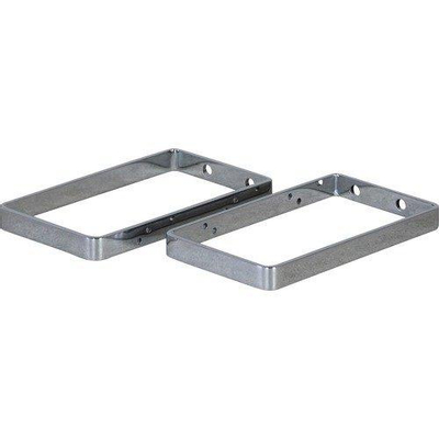 HR Badmeubelen Fonteinframe 21x12x2cm Set Van 2 Stuks Chroom