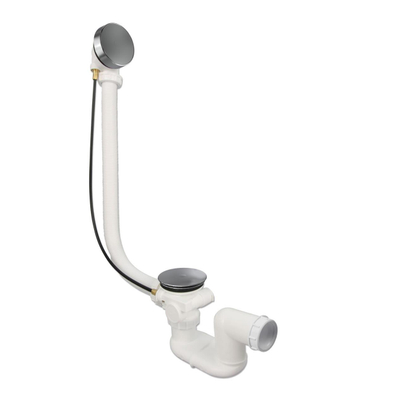 Xenz vidage de baignoire prolongé et combinaison de trop-plein chrome