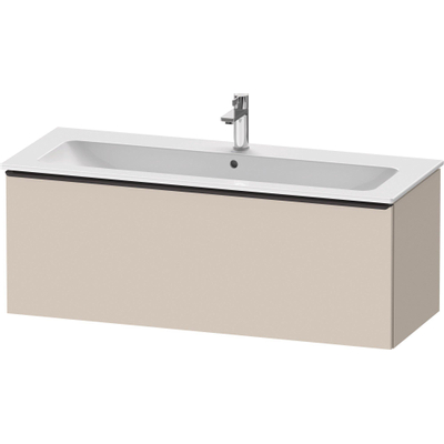 Duravit D-neo Meuble sous vasque 121x46.2x44cm 1 tiroir Taupe mat