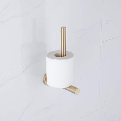 FugaFlow Eccelente Acces Reserverolhouder - T-vorm - geborsteld messing