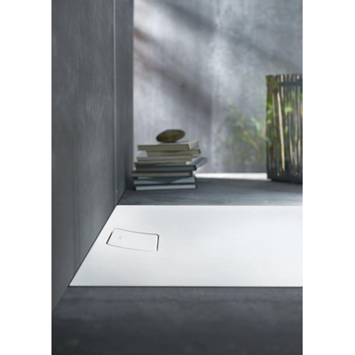 Duravit Stonetto Kunststof douchebak (Solid Surface) rechthoekig - 140x100x5cm - wit