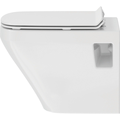 Duravit Durastyle WC suspendu à fond creux Compact 37x48cm avec wondergliss blanc