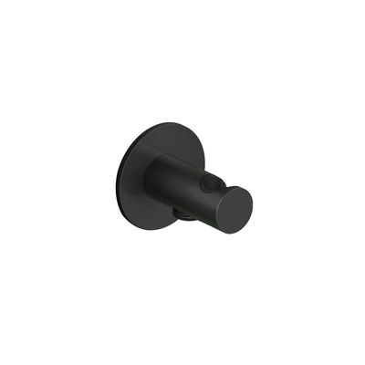 Hotbath ACE Ensemble de douche à effet pluie - robinet encastré - thermostatique - pomme de douche de 30 cm - douchette à main - noir mat PVD