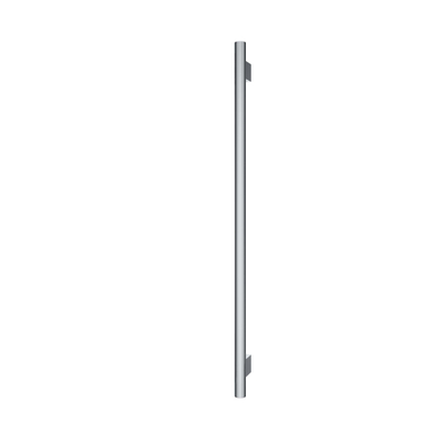 Hotbath &MORE Handdoekradiator - 5x115cm - rond - met geintergreerde schakelaar - verticaal - chroom
