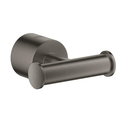 GROHE Atrio Crochet de serviette - double - graphite dur brossé