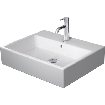 Duravit Lavabo 13.5x47cm 1 trou pour robinet rectangulaire céramique blanc