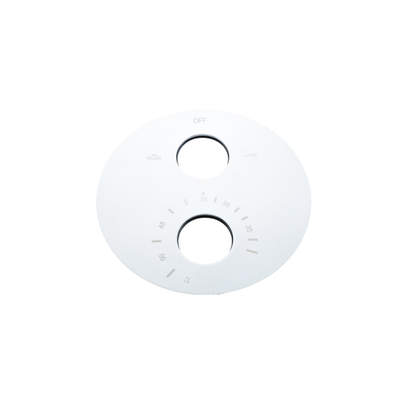 Fortifura Calvi Thermostatische inbouwkraan - achterplaat rond - chroom OUTLETSTORE