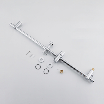 FugaFlow Eccelente Sobrado Glijstang - 90cm - met geïntegreerde wandaansluitbocht - Chroom