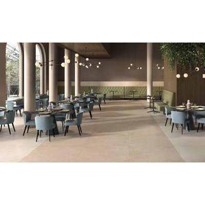 Energieker Corsocomo Carreau mural et de sol en céramique - 60x60cm - 9mm - Meringue