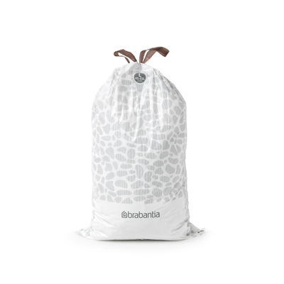Brabantia PerfectFit Sac poubelle - fermeture à cordon - code L - 40-45 litres - 10 pièces/rouleau