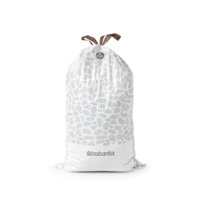 Brabantia PerfectFit Sac poubelle - fermeture à tirette - code L - 40-45 litres - 10 pièces/rouleau