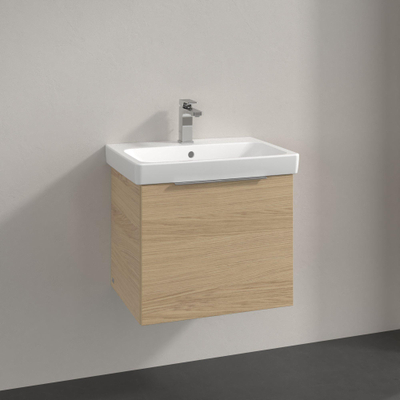 Villeroy & Boch Architectura Wastafelonderkast - 42x55cm - 1 lade - Nordic Oak (hout)
