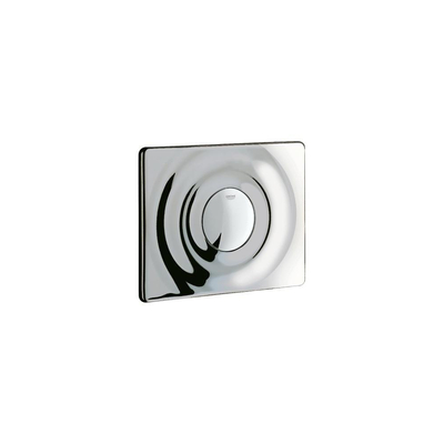 Grohe Surf Bedieningsplaat - enkelspoeling - horizontaal/verticaal - 156x197mm - chroom