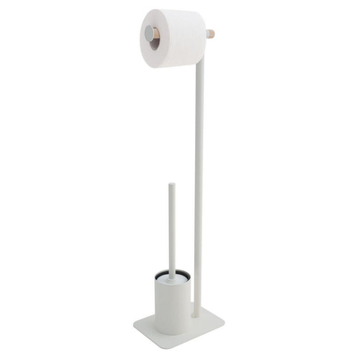 Sealskin Brix Serviteur WC Métal/Bois Blanc