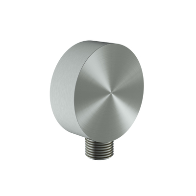 Hotbath Archie Sortie murale - adaptée au flexible de douche - Inox