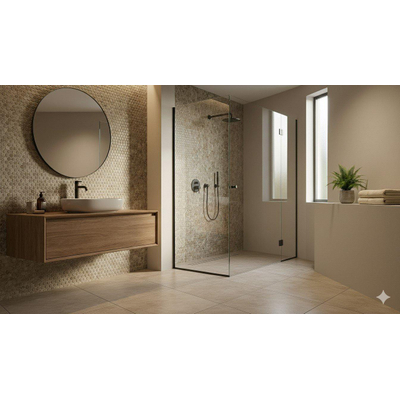 Fap Ceramiche Nobu wand- en vloertegel - 29x32.5cm - Natuursteen look - Slate mat (bruin)