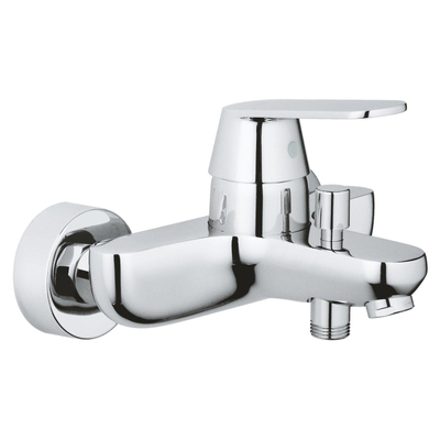 Grohe Eurosmart Cosmopolitan Badkraan - met omstel - met koppelingen - chroom