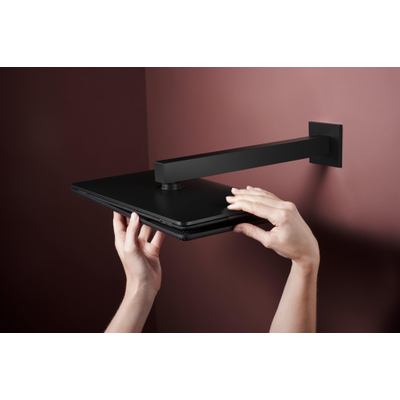 Hansgrohe Raindance alive pomme de douche 210/340 2 jets EcoSmart bras mural noir mat