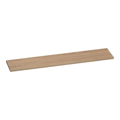 BRAUER Ocean Medium plan de toilette - 220x46x4cm - lames chêne naturel