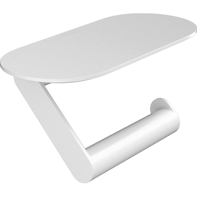 Hansgrohe Wallstoris Closetrolhouder - 23x9.7x3.4cm - mat wit