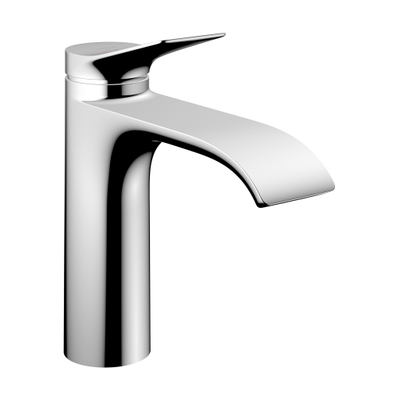 Hansgrohe VIVENIS Eengreeps wastafelmengkraan - 110 - coolstart - met PopUp - trekwaste - hoogglans chroom