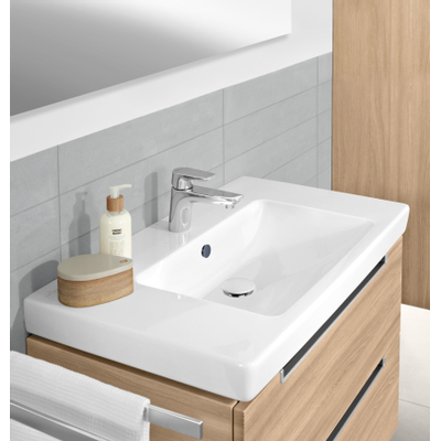 Villeroy & Boch push open design afvoerplug 11/4 keramische afdekking wit OUTLETSTORE