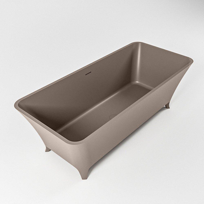 MONDIAZ LUNDY Baignoire îlot - 170x75cm - Smoke