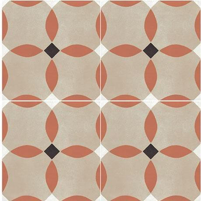 Marazzi D_Segni Colore Vloertegel - 20x20cm - 10.0mm - Midnight/tangerine