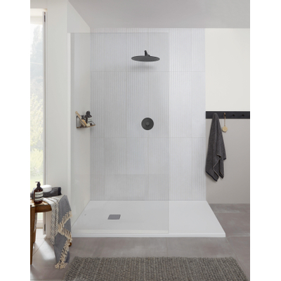 Villeroy & Boch Excello douchevloer - 160x90cm polyurethaan/acryl - Stone White (mat wit)