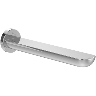 Villeroy & Boch O.novo badtoevoer - voor wandmontage - 231mm - hoogglans chroom