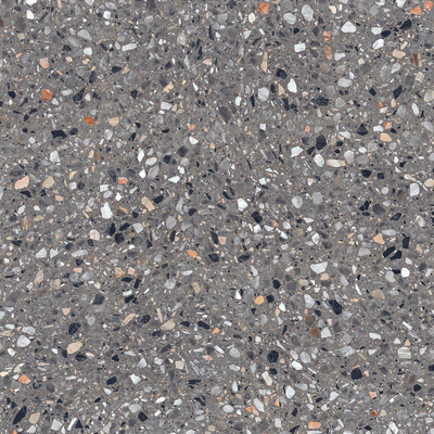 EnergieKer Medley - Carrelage Terrazzo et mural - 60x60cm - rectifié - Anthracite mat