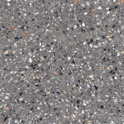 SAMPLE EnergieKer Medley carreau de sol et de mur Terrazzo anthracite mat