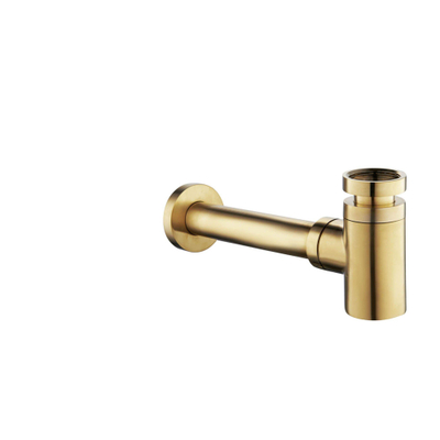 Wiesbaden UniMatch fonteinsifon 5/4" x 32 mm geborsteld messing PVD