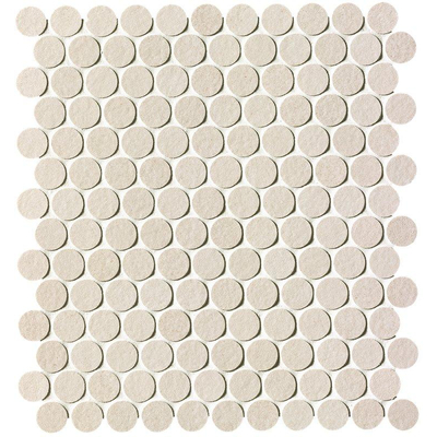 Fap Ceramiche Summer wand- en vloertegel - 29.5x32.5cm - Natuursteen look - Sale mat (wit)