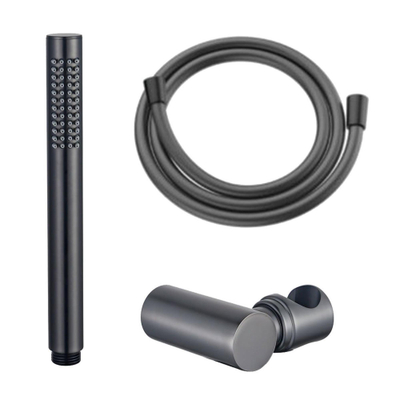 FugaFlow Eccelente Sobrado ensemble de douche à main avec support de douche à main et tuyau lisse en métal