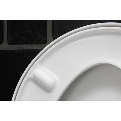 Duravit Starck 3 Vital WC-zitting - 41.6x37.1x4.6cm - Kunststof wit Glanzend