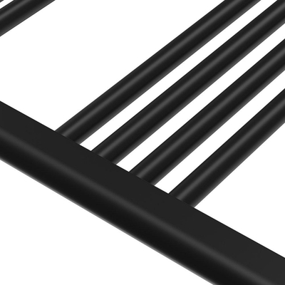 Rosani Classic radiator 60x100cm recht middenaansluiting 424 watt mat zwart OUTLETSTORE