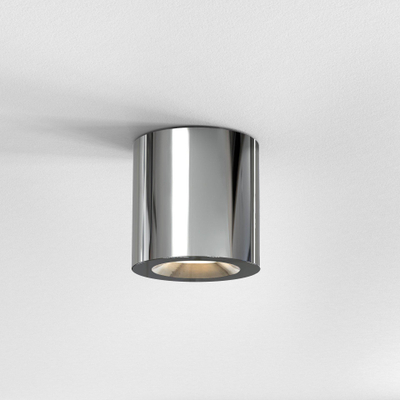 Astro Kos Round II Opbouwspots 8.5x8.5cm LED IP65 fitting GU10 chroom