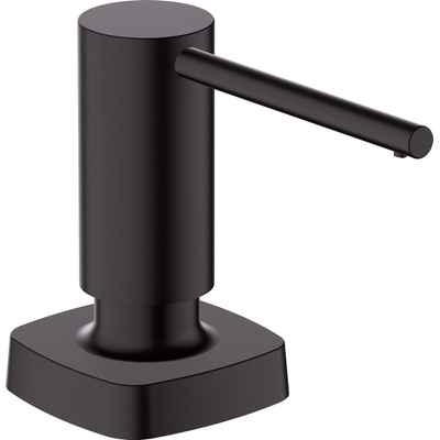 Hansgrohe A71 zeep-/ lotiondispenser mat zwart