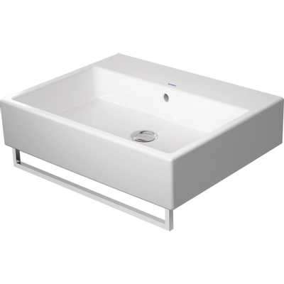 Duravit Vero air Wastafel - 60x47cm - zonder kraangat - met overloop - wit