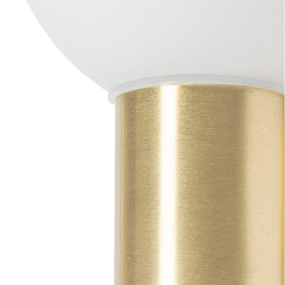 QAZQA Cederic applique murale 8x14,2x11,4 cm - IP44 - laiton brossé (doré)
