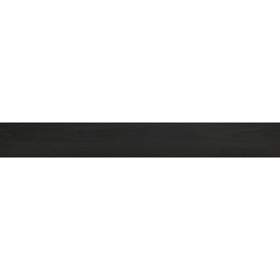 Marazzi Treverk Vloertegel 15x120cm 10.5mm vorstbestendig gerectificeerd Zwart Mat